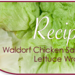 Waldorf chicken salad lettuce wraps