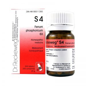 s4 ferrum phosphoricum 6x dr reckeweg boyds alternative health