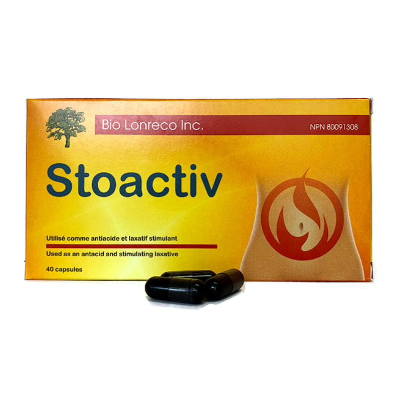 stoactiv antacid laxative 40 cap boyds alternative health